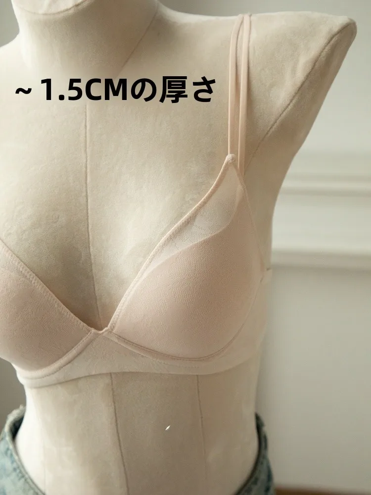 レースブラジャー：ナイトブラ代わりとしてのフィット感と通気性の実証