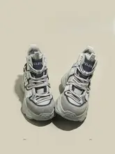 加絨厚底内増高雪地靴【保温・小柄向け・カジュアルデザイン】