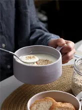 陶器スープカップ【オートミール・ミルク・デザート・サラダ用】