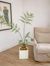 フェイクグリーン 大型 観葉植物 シダ植物 鉢植え 高級感 おしゃれ リビング インテリア 飾り