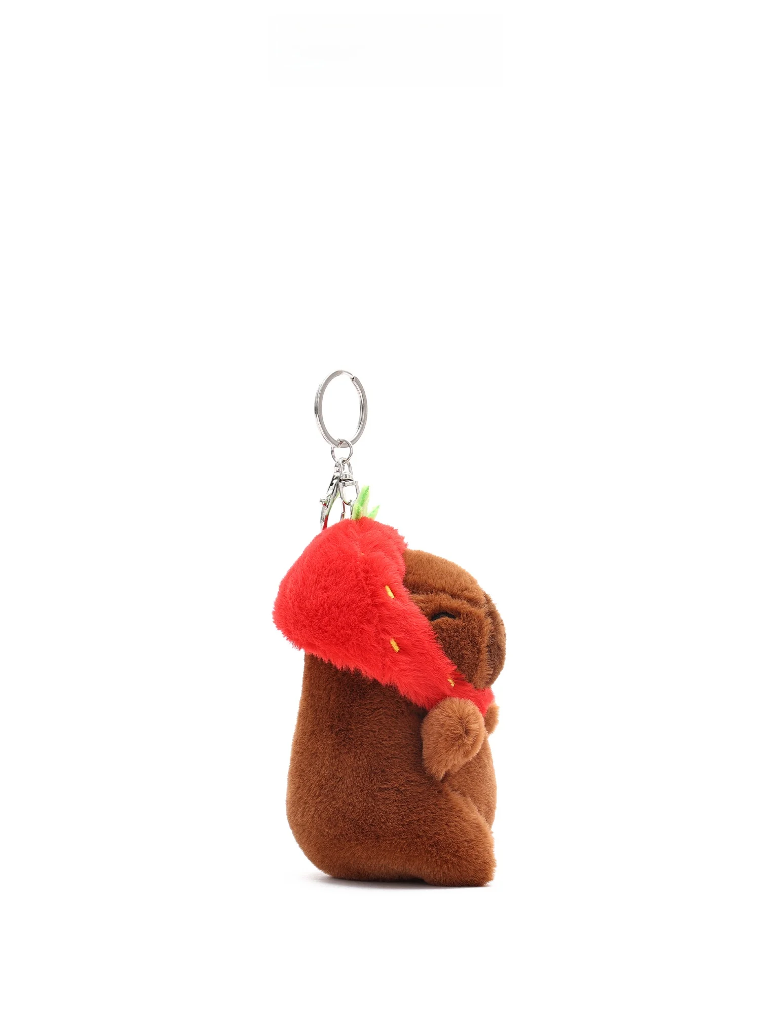 からぴちグッズ：ギフトボックス入りのカワウソとイチゴぬいぐるみバッグチャームセット