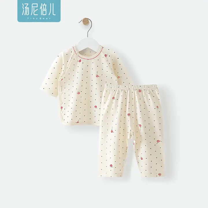 パジャマ キッズ ガールズ 七分袖 コットン 2点セット 薄手 夏用