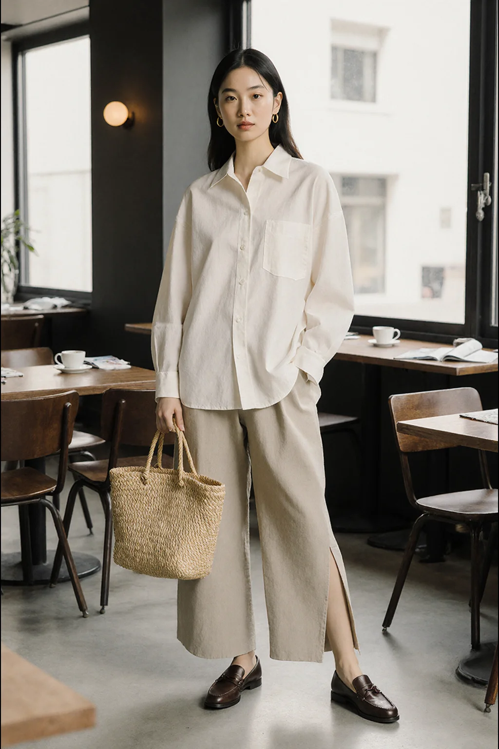 大人可愛い服 40代コーデ 完全ガイド｜シルエットと色のバランスで失敗しない