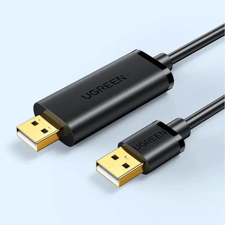 UGREEN USB3.0データ転送ケーブル【Type-C・デュアルヘッド・パソコンとノートパソコン用】