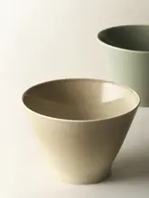 陶器の斗笠ボウル 家庭用 高脚ラーメンボウル 創造的 サラダボウル フルーツボウル 食器 美しい