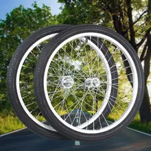 小型自転車用ホイール【フォールディングバイク・シングルスピード・前後ホイール】