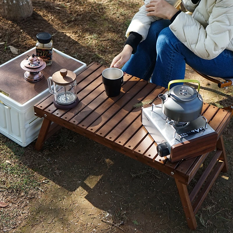 折りたたみテーブルをどう選ぶ？丈夫で軽量かわいい、キャンプや子ども部屋にもぴったりな無垢材テーブルの選び方