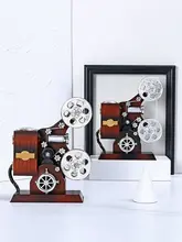 クラシック映画プロジェクター模型【欧風・インテリア装飾・音楽ボックス】