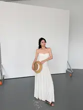 長袖のフィットしたカーディガンとマーメイドスカート【白昼の装い・フレンチスタイル・セットアップ対応】