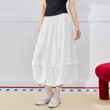 スカート レディース 韓流 甘め キュート 定番 着回し おしゃれ 夏 「IEF」