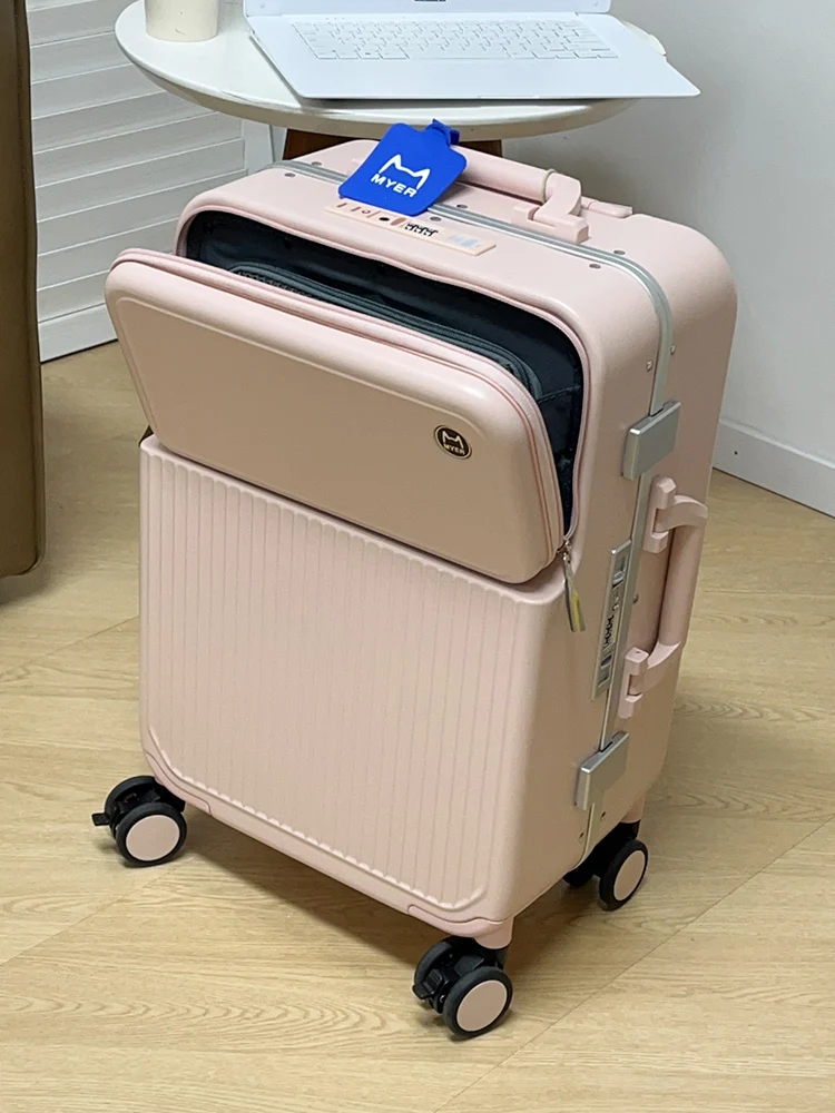 スーツケース 20inch フロントフリップ多機能 20inch ボーディング：20リットルの実際の容量と使用シーン