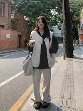 カフェカラー フード付きニットパーカー【秋冬用・極上の柔らかさ・スタイル】