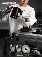 手挽きコーヒーメーカーセット【コーヒーカップ付き・ギフトボックス入り】