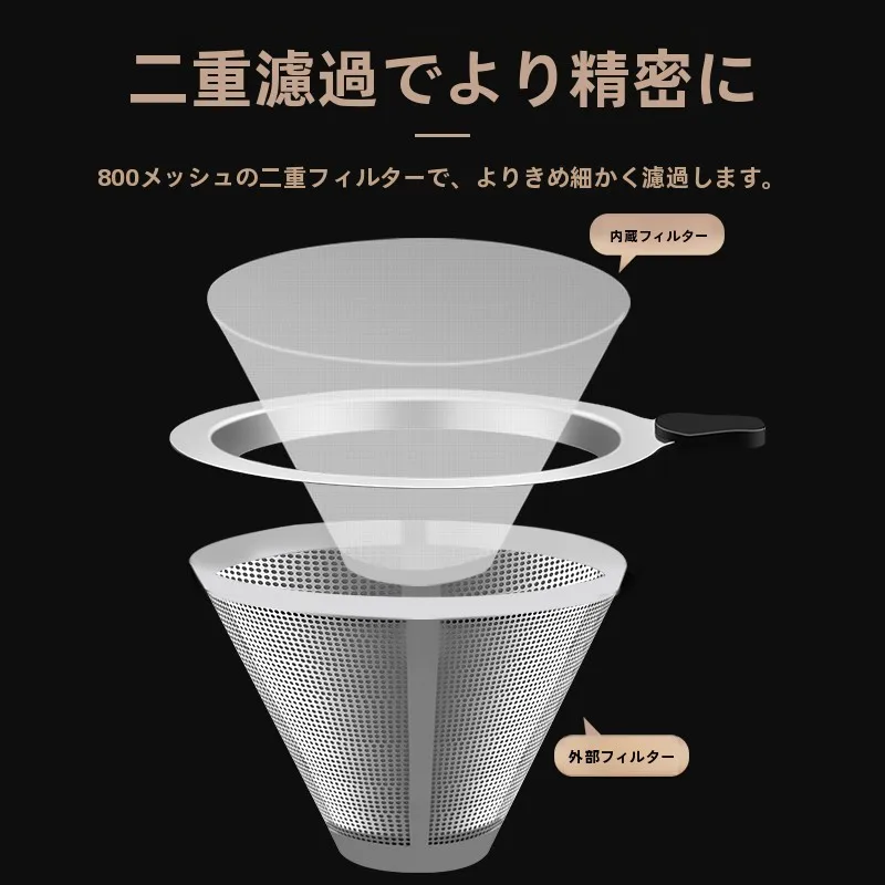 コーヒーメッシュフィルターを選ぶべき理由は？合慶の304ステンレス製フィルターが解決する3つの課題