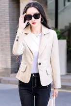 シープスキンショートジャケット【女性用・スリムフィット・普段使いに最適】