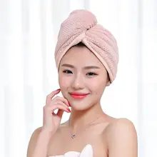 可愛らしいドライヘアキャップ【極上の柔らかさ・吸水速乾・厚手タオル】