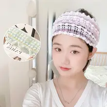 幅広デザインのスリップ防止ヘアバンド【フェイスマスク・化粧時に最適】