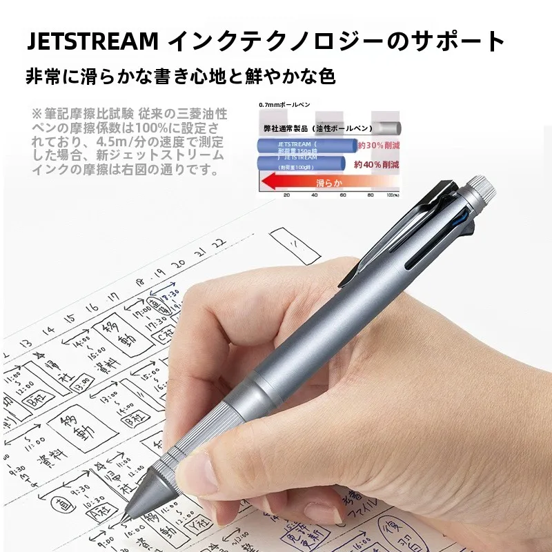 縦書き対応ジェットストリーム多機能ペン：おしゃれな履歴書ペンの選び方と実用性