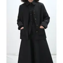 菱形キルティングジャケット【ゆったりシルエット・中性・短丈】