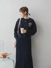 A字フレアスカート【分割デザイン・レギュラーフィット・ウエスト周りをカバー】