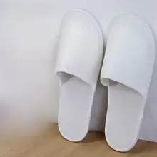 ホテル用使い捨てスリッパ【秋冬用・快適コットン・お客様用】