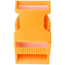 カラフルなプラスチックバックル 2.5cm スナップバックル