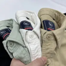 極上の柔らかさ コットン製 アメリカンスタイルのカモフラージュワークシャツ【厚手・秋冬用・カジュアル】