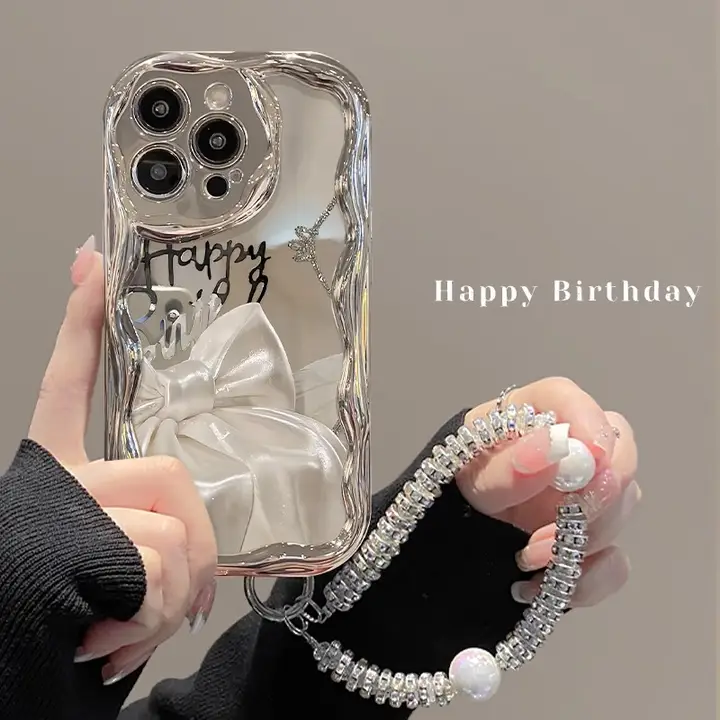 バタフライリボンデザインのスマートフォンケース【適用機種：Redmi Note15・Redmi 13Pro+・Redmi 12・Redmi 11T Pro・Redmi 10・女の子向け・ハイエンド感】