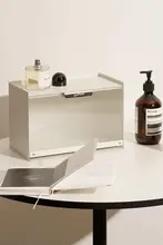 URFF DECO 自動灯光付き玄関収納キャビネット【多機能・マスクボックス・高級感】