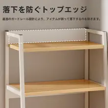 ネイルサロン用多段収納棚【梯形デザイン・ネイルポリッシュディスプレイ・扉付き】