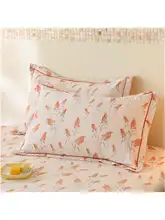 極上の柔らかさの全棉枕カバー【加厚エコ磨毛】