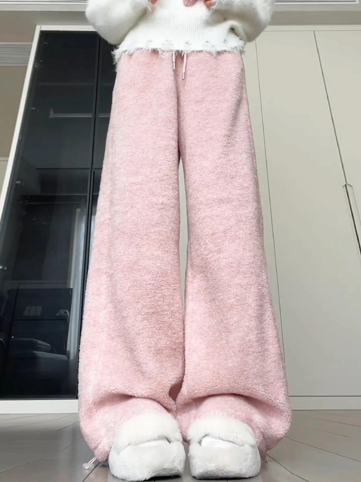 10cm ぬい服 15cm ぬい服 と ぬい服 100均 の違い：粉色の羊羔絨ワイドパンツのサイズ・価格・実用性を徹底分析
