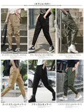カーキ色のレディース作業パンツ【夏用・極上の柔らかさ・カジュアル・ハーレンスタイル】（セットアップ対応）
