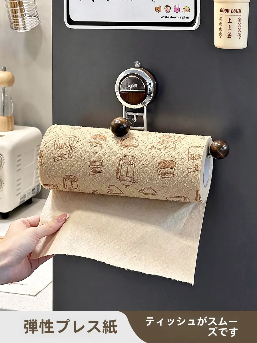 キッチン用壁掛け保存ラップ＆アルミホイル収納ラック：節約アイデアとしての実用性と効率性