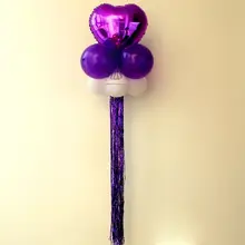 大きな赤いハート型のアルミ風船【パーティー装飾・結婚式・誕生日用】