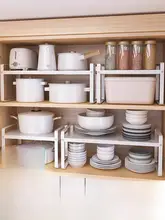 伸縮式キッチン収納ラック【台所カウンター用・調味料整理・コンパクトデザイン】