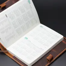 上質な牛革表紙の週間プランナー【取り替え可能なインナー・圧縮デザイン】