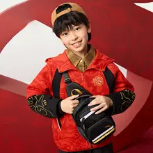 子供用大容量ショルダーバッグ【防水・カジュアル・斜め掛け】