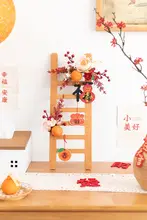 福字梯子のドア飾り【お祝い用・中秋・春節・開業式】