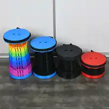 アウトドア用折りたたみ伸縮椅子【旅行・家庭用・持ち運び便利・釣り用】