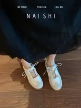 羊皮製 バレエ風メリージェーンシューズ【穴あけ不要・透気性・カジュアル】