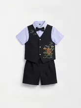 男の子用礼服【新中式デザイン・演出用・夏用】（セットアップ対応）