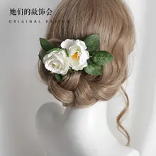 多色波奈特草帽【ロリータスタイル・手作り・優雅なデザイン】