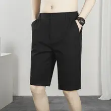 快適な夏用メンズパンツ【薄手・ストレートフィット・無地】