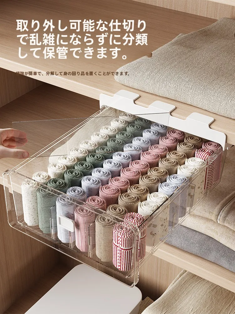 クローゼットの整理が苦手なあなたに、透明な引き出し式収納ボックスは本当に必要なのか？