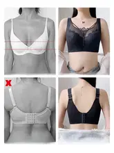 大きいサイズの調整可能なブラジャー【全カップ・夏用・薄手・サポート効果】