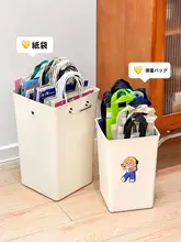 玄関用傘収納ラック【透明・大容量・ショート＆ロング傘対応】