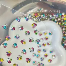 カラージュエル ネイル 装飾品 ミニ スタッキング ジュエル キャンディーカラー 素材 デザイン 精巧