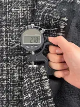 カシミヤウール生地 モノクロチェック柄 上質 デザイナーズ 秋冬 DIY ハンドメイド コート アウター