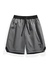 アメリカンレトロスタイルの速乾ショートパンツ【男女兼用・フィット・夏用】（セットアップ対応）